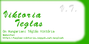 viktoria teglas business card